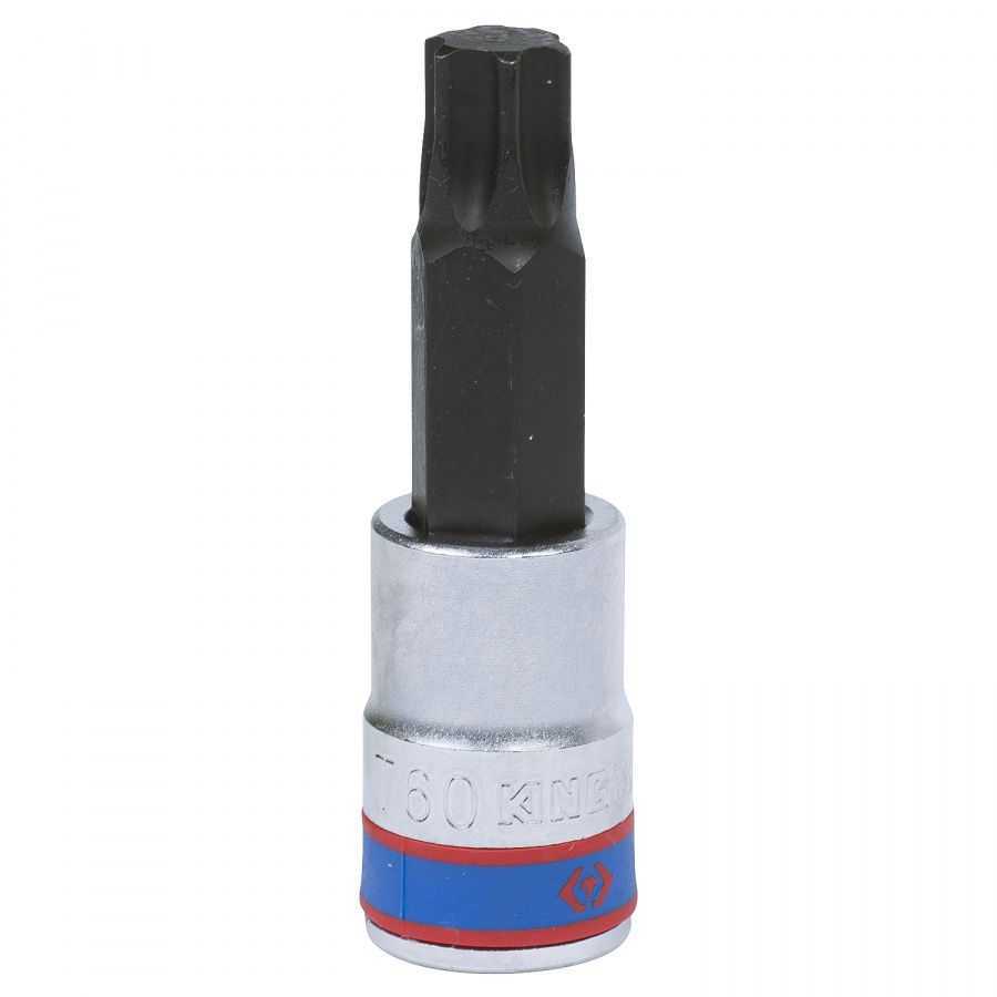 Насадка (бита) торцевая 1/2", TORX, T60, L = 80 мм KING TONY 403360 Насадки фото, изображение