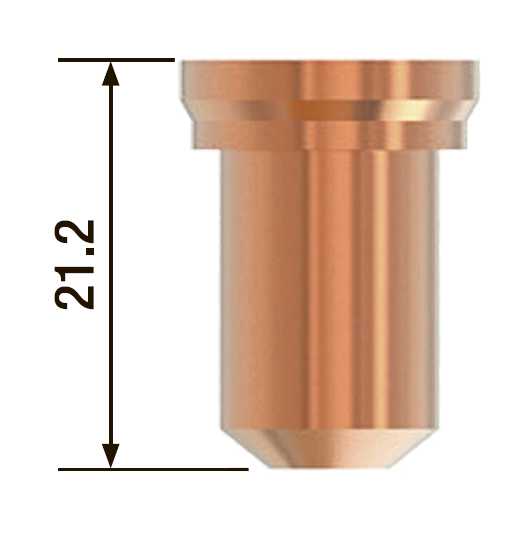 FUBAG Плазменное сопло 1.0 мм/40-50А для FB P80 (FBP80_CT-10) Аксессуары к горелкам Plasma фото, изображение