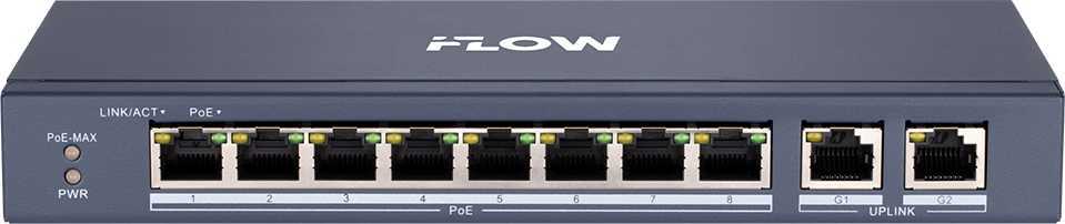 iFLOW F-SW-EU410POE-V/L Коммутационное оборудование фото, изображение