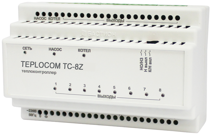 Теплоконтроллер TEPLOCOM TC-8Z Теплоконтроллеры фото, изображение