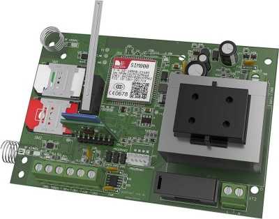 Контакт GSM-14А с внешней GSM антенной в корпусе под АКБ 1,2 Ач ГТС и GSM пультовая охрана фото, изображение