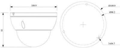 RVi-1NCDX4338 (2.8) white Уличные IP камеры видеонаблюдения фото, изображение