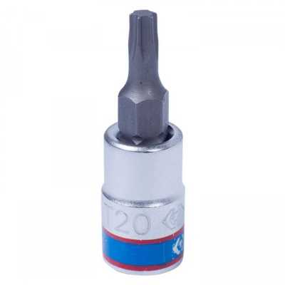 Насадка (бита) торцевая 1/4", TORX T20, L = 37 мм KING TONY 203320 Насадки фото, изображение